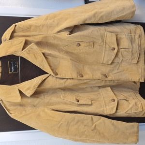 Vintage western mint brown corduroy Ranch coat XL